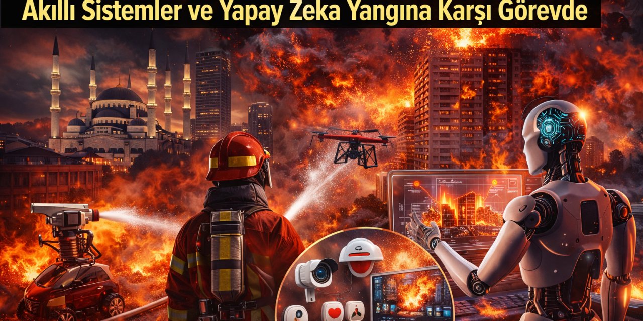 Ankara’da Dev Yangın Zirvesi: Akıllı Sistemler ve Yapay Zeka Yangına Karşı Görevde