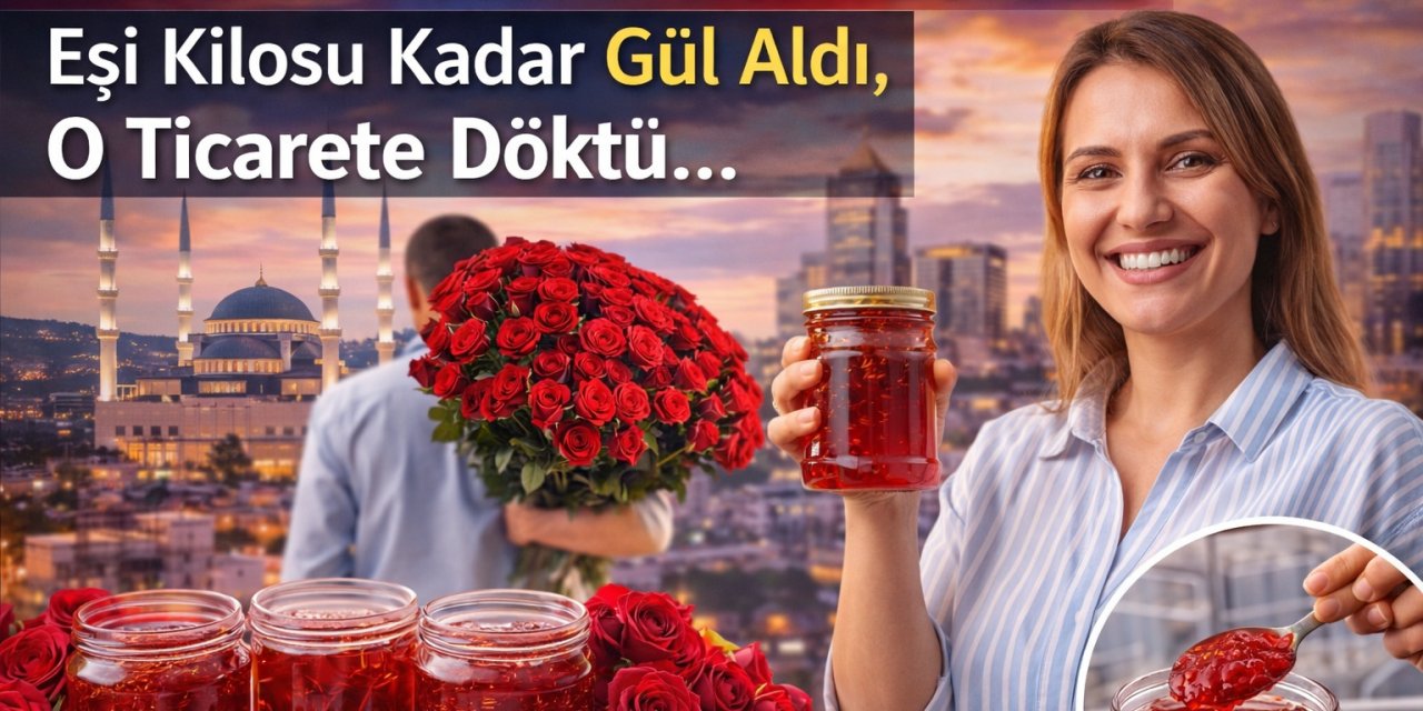 Ankaralı Kadının Ticari Zekası: Eşi Kilosu Kadar Gül Aldı, O Ticarete Döktü... Gül Reçeli Satışından Ne Kadar Kazandı?