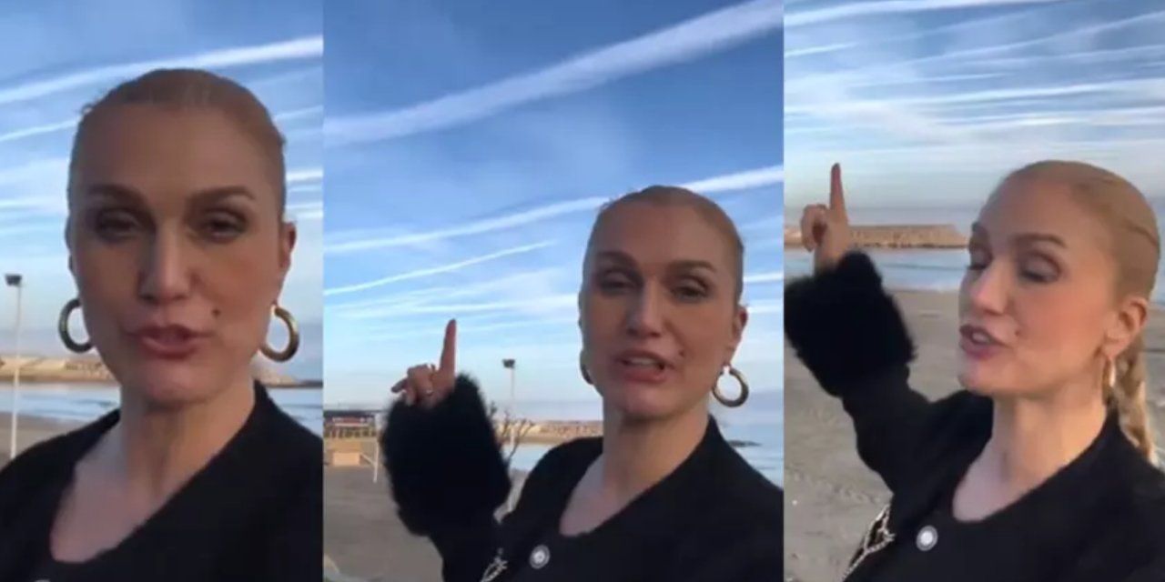 Tuğba Özay’dan Şok İddia: “Gökyüzü Spreyleniyor”! “Epstein Adası Ne İse Bu Gökyüzü de O” Çıkışı: Kimyasal Püskürtme Tartışması Yeniden Alevlendi!