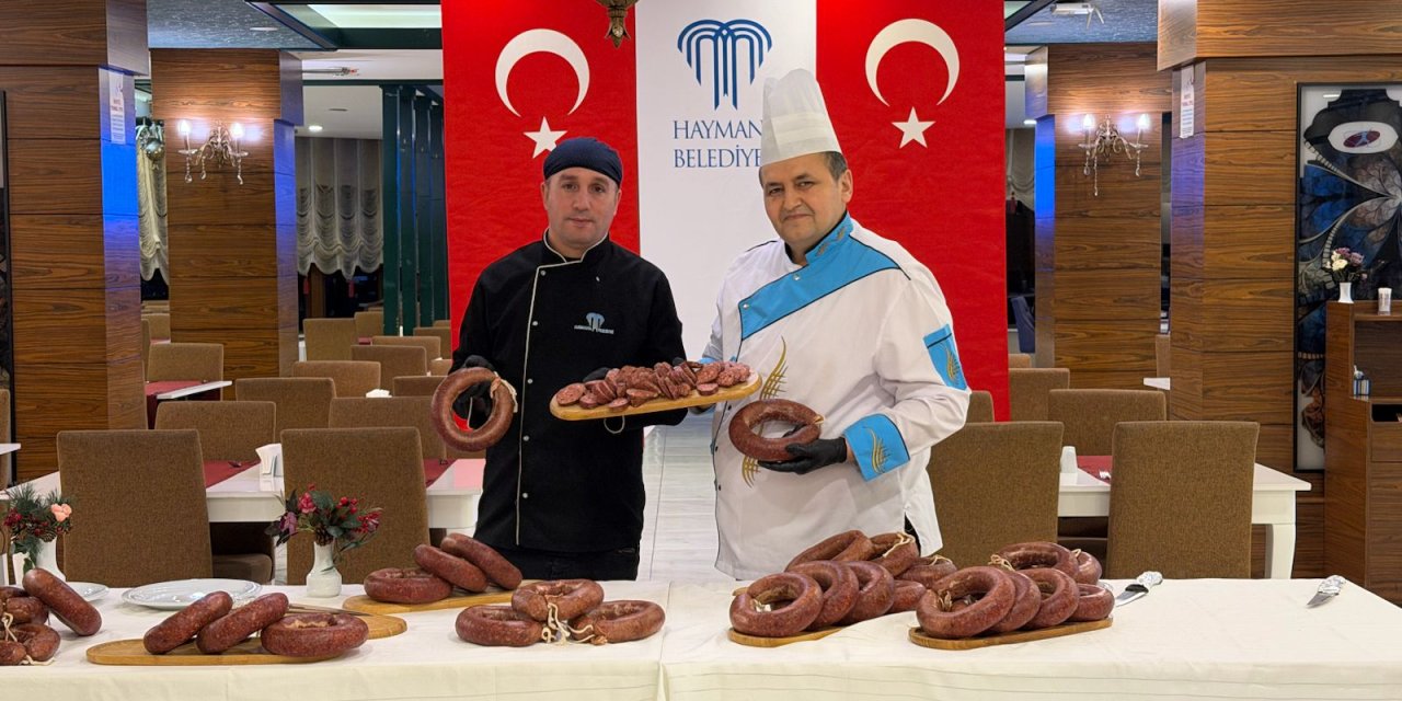 Haymana Sucuğu Tescillendi! Kayseri ve Afyon’a Başkent’ten Rakip Geldi... Coğrafi İşaret Aldı