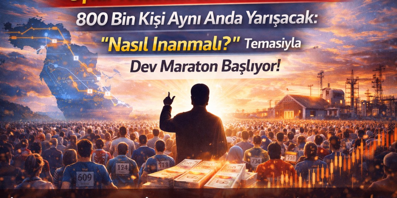 Ufka Yolculuk’ta Tarihi Rekor! 800 Bin Kişi Aynı Anda Yarışacak: "Nasıl İnanmalı?" Temasıyla Dev Maraton Başlıyor