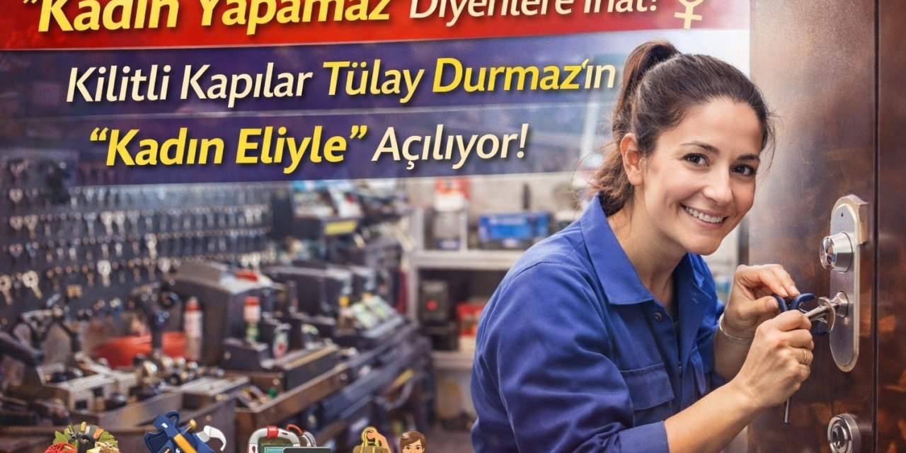 "Kadın Yapamaz" Diyenlere İnat! Kilitli Kapılar Tülay Durmaz’ın "Kadın Eliyle" Açılıyor! Azmi Manşetlerde...
