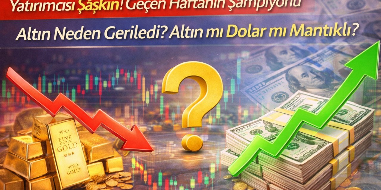 Yatırımcısı Şaşkın! Geçen Haftanın Şampiyonu Altın Neden Geriledi? Altın mı Dolar mı Mantıklı?