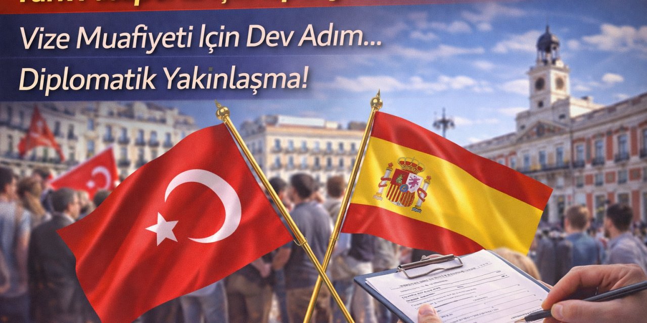 Türk Pasaportu İçin İspanya'da İmza Kampanyası! Vize Muafiyeti İçin Dev Adım... Diplomatik Yakınlaşma!
