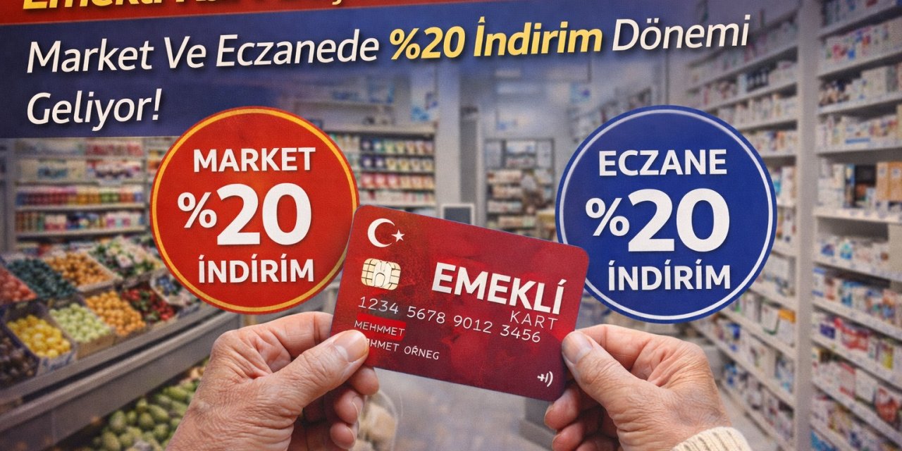 Emekli Kart Başvuruları Başladı: Market Ve Eczanede %20 İndirim Dönemi Geliyor!