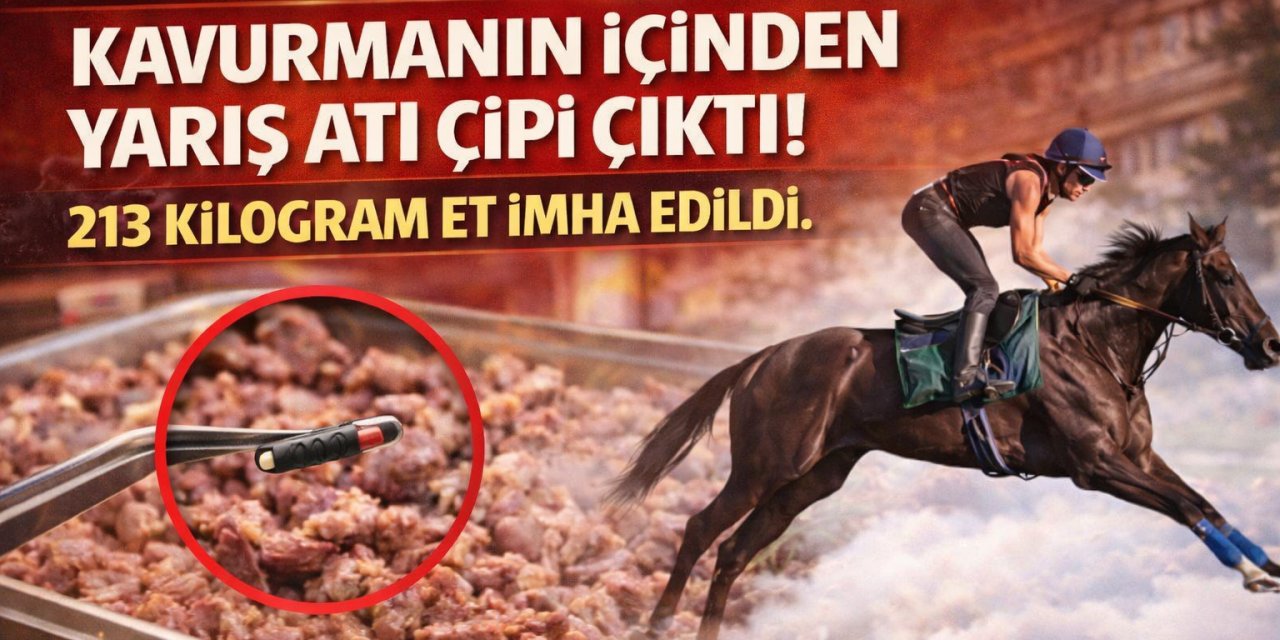 Mersin’de Aşevinde Şoke Eden Olay! Kavurmanın İçinden Yarış Atı Çipi Çıktı! 213 Kilogram Et İmha Edildi.