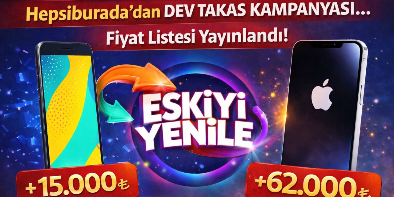 iPhone 11’e 15 Bin, iPhone 16 Pro’ya 62 Bin TL: Hepsiburada’dan Dev Takas Kampanyası... Fiyat Listesi Yayınlandı!