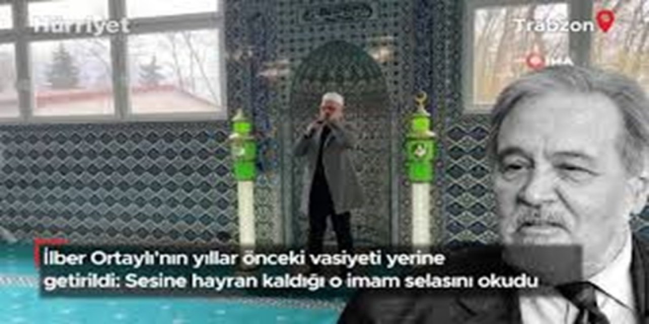 Sesiyle İlber Ortaylı’yı Büyülemişti: Çinili Camii İmamı Dursun Şahin Kimdir? Selayı Kim Okudu...