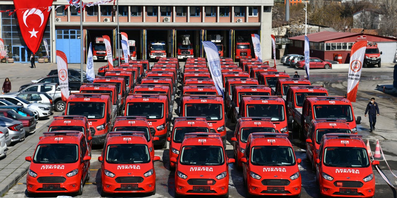 Ankara'nın 49 Noktasında Bayram Nöbeti: İtfaiye Ekipleri Tam Kapasite Sahada