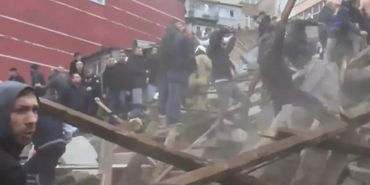 İstanbul Fatih’te Korkutan Çökme: 2 Bina Yerle Bir Oldu, Enkazdan İlk Kurtarılma Haberi Geldi!