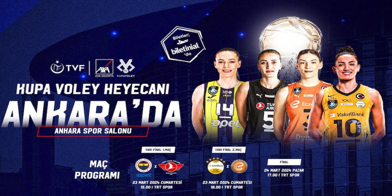 Eda Erdem, Vargas ve Boskovic Ankara'da: Yıldızlar Kupa İçin Sahnede! Voleybolun Kalbi Orada Atacak!