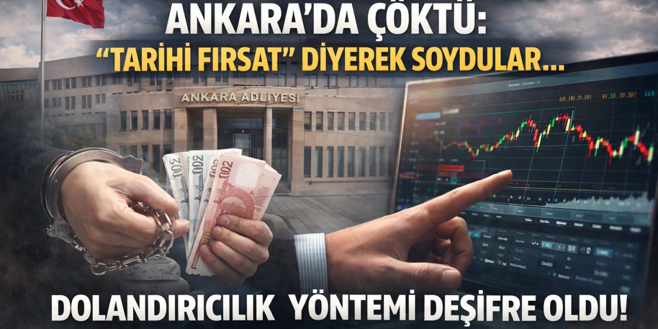 Borsada "Halka Arz" Tuzağı Ankara'da Çöktü: "Tarihi Fırsat" Diyerek Soydular... Dolandırıcılık Yöntemi Deşifre Oldu!