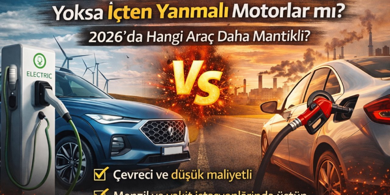 2026’da Hangisi Daha Mantıklı? Elektrikli Araba Mı Yoksa İçten Yanmalı Mı? Klasik Motorlar Tarih mi Oluyor? İşte Detaylar...