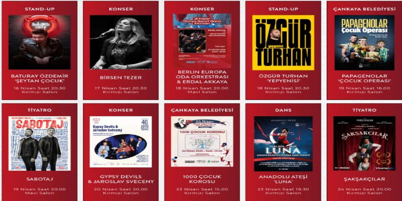 Anadolu Ateşi "Luna" İle Başkentte: 23 Nisan’da Dansın Büyüsü Yaşanacak!