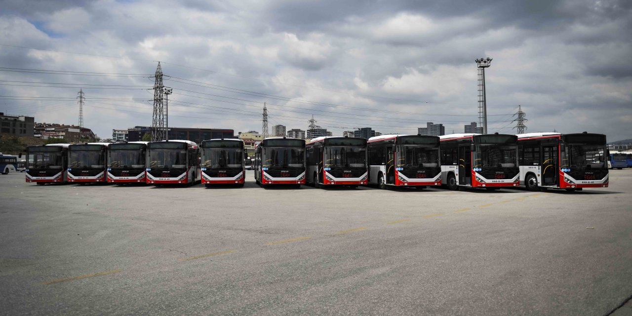 EGO Filosu Gençleşiyor: Ankara’ya Euro 6 Teknolojili 10 Yeni Solo Otobüs