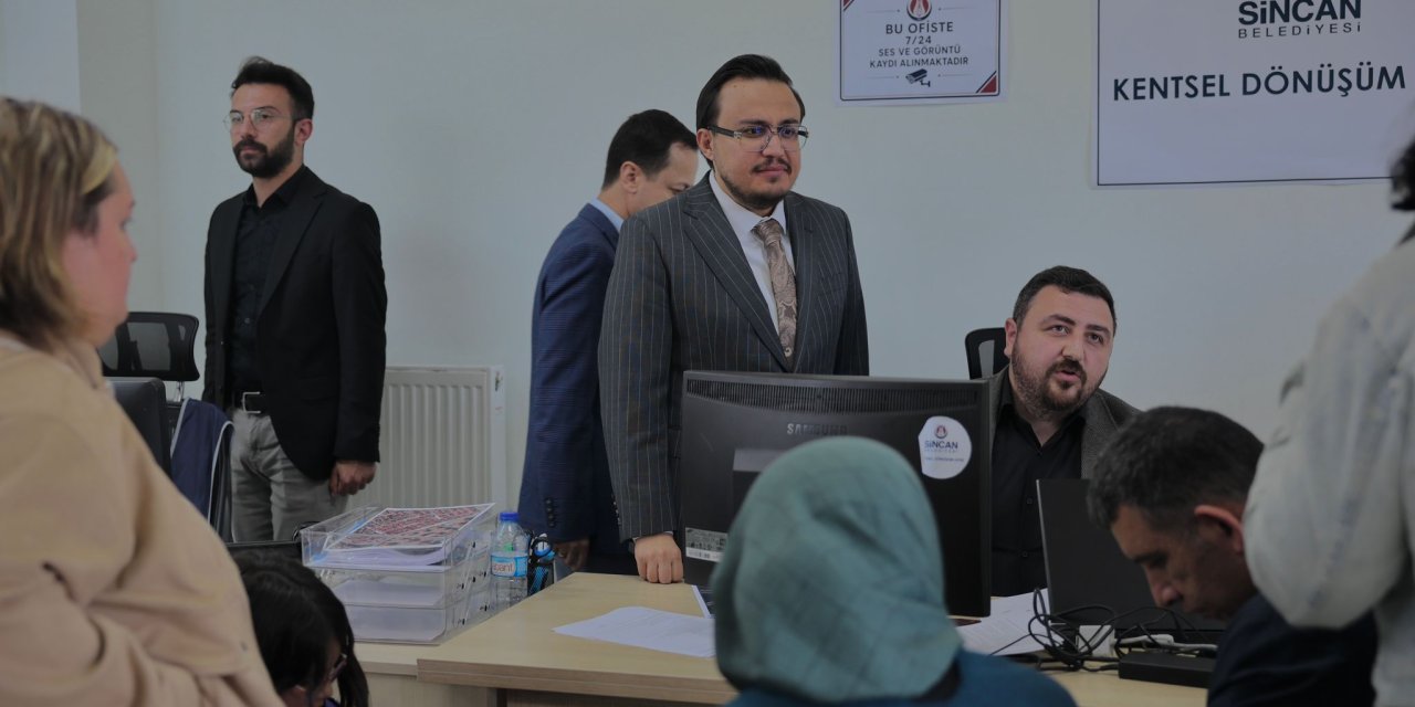 Sincan’da Dönüşüm Başladı: Ulubatlı Hasan Mahallesi’nde İlk Etap Uzlaşması Başladı