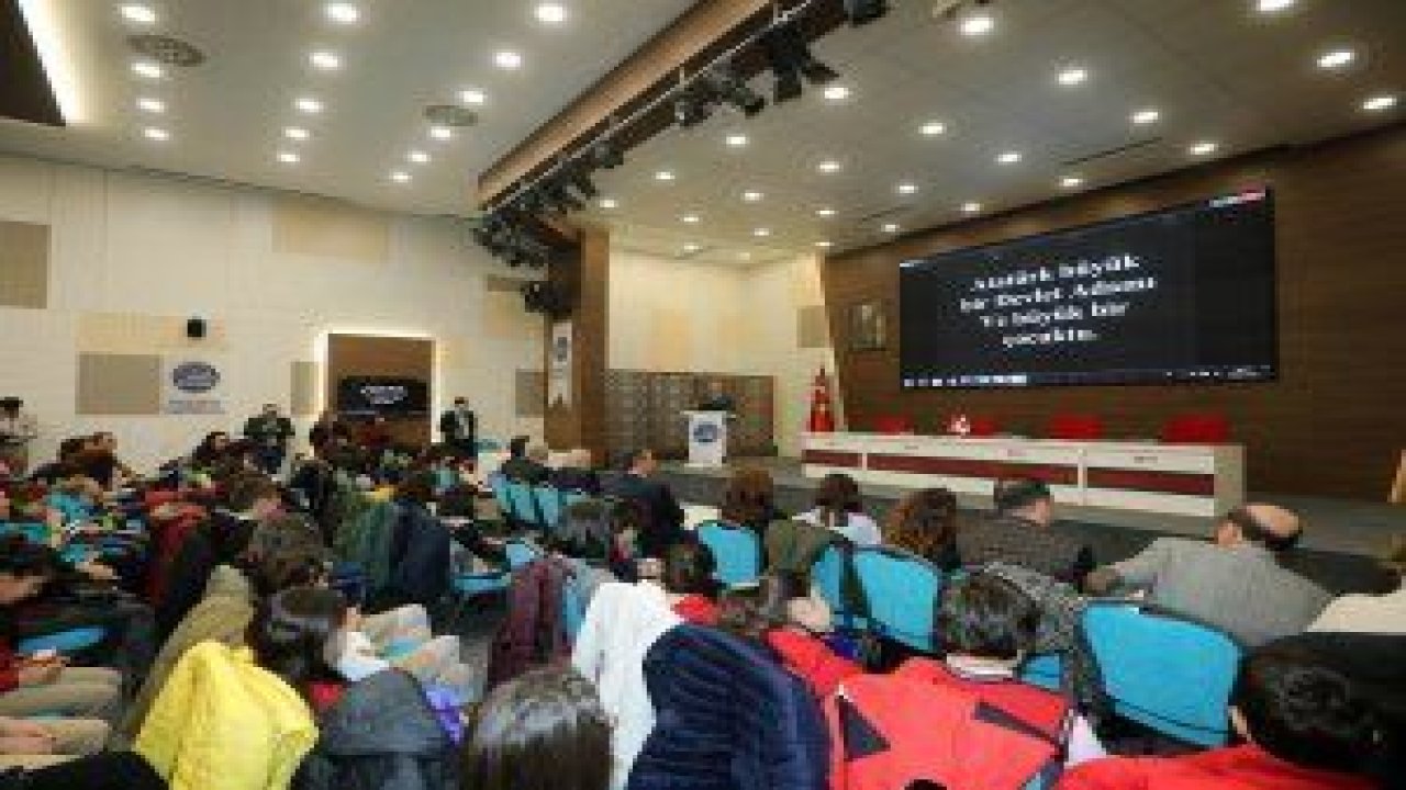 Yenimahalle Kent Konseyi Çocuk Meclisi’nin Olağan Genel Kurulu’nu OSTİM OSB Konferans Salonu’nda düzenlendi