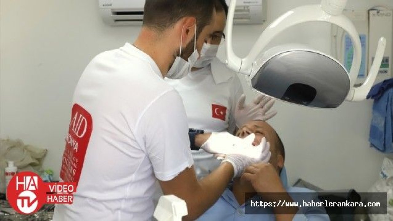 Türk hekimlerden Suriye'de tedavi hizmeti