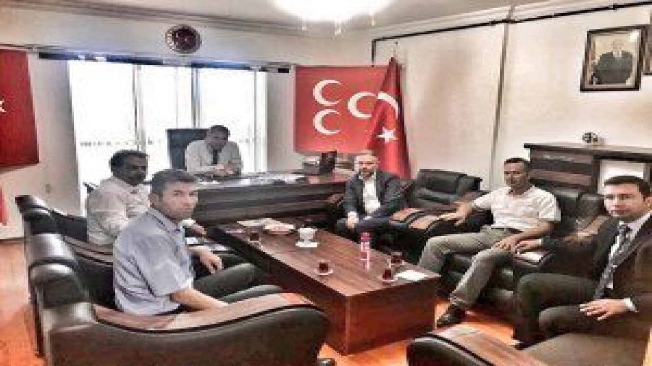 Kahramankazan Belediye Başkanı Lokman Ertürk, CHP ve MHP'nin Kahramankazan ilçe teşkilatlarını ziyaret etti