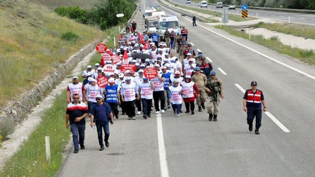 Bolu Belediyesi İşçileri Ankara Kahramankazan'a ulaştı