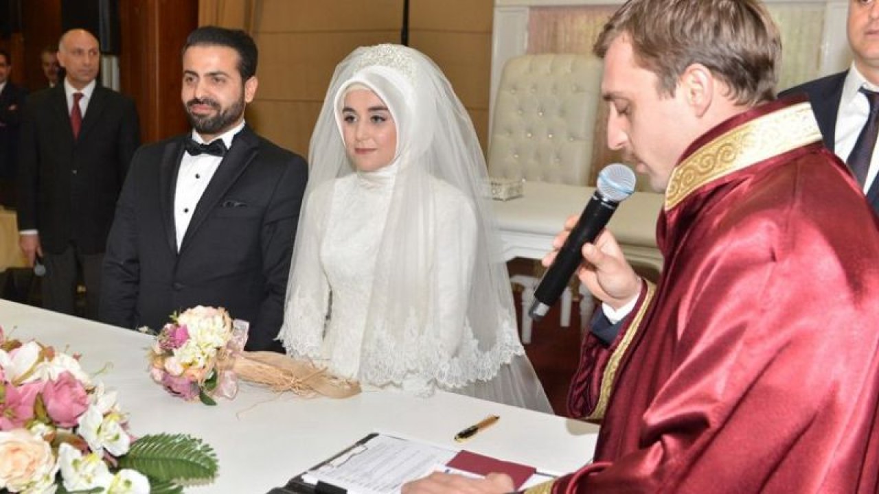 Büyükşehir bünyesinde ilk nikah