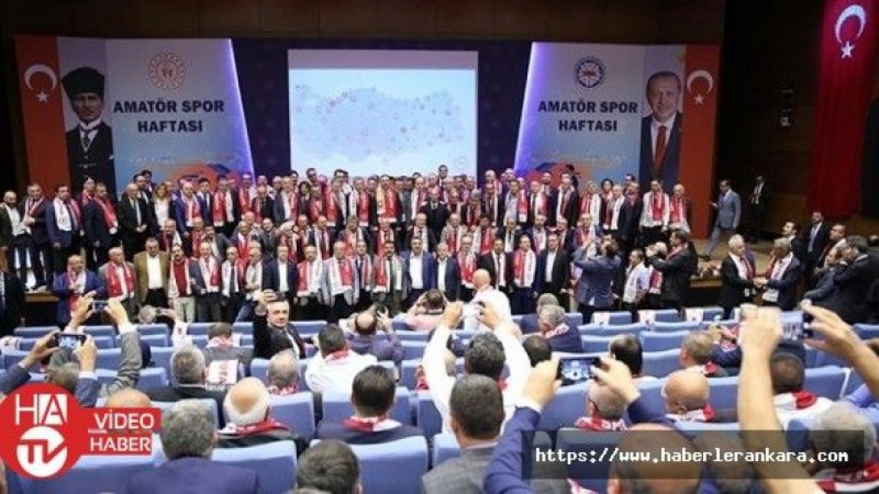 Bakan Kasapoğlu Ankara'da amatörlerle buluştu