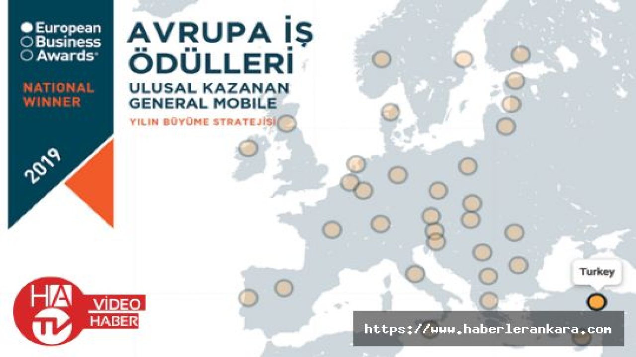General Mobile’a Avrupa’dan Ödül