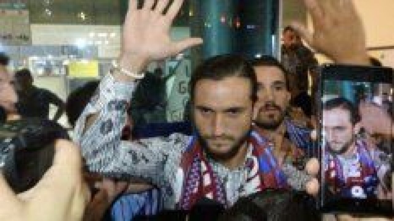 Trabzonsporlu Yusuf Yazıcı’ya coşkulu uğurlama