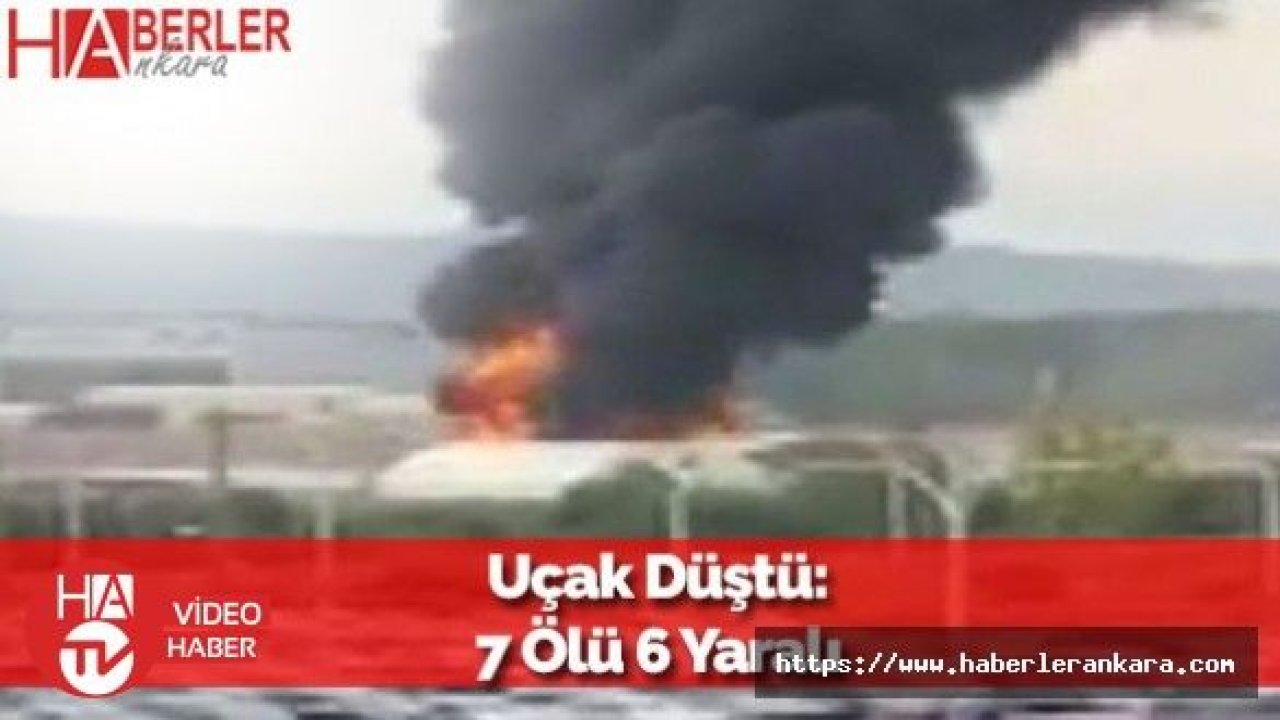 Son Dakika! Uçak Düştü... 7 Ölü Var!