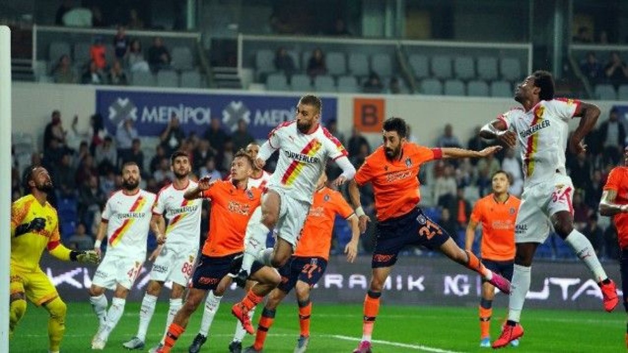 İlk yarı Başakşehir’in üstünlüğüyle bitti