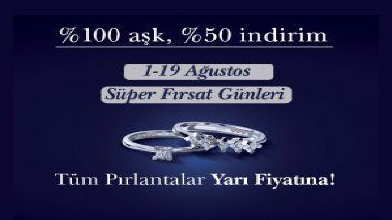 Davetlere Özel Blue Diamond Pırlanta Bileklikler %50 indirimli!