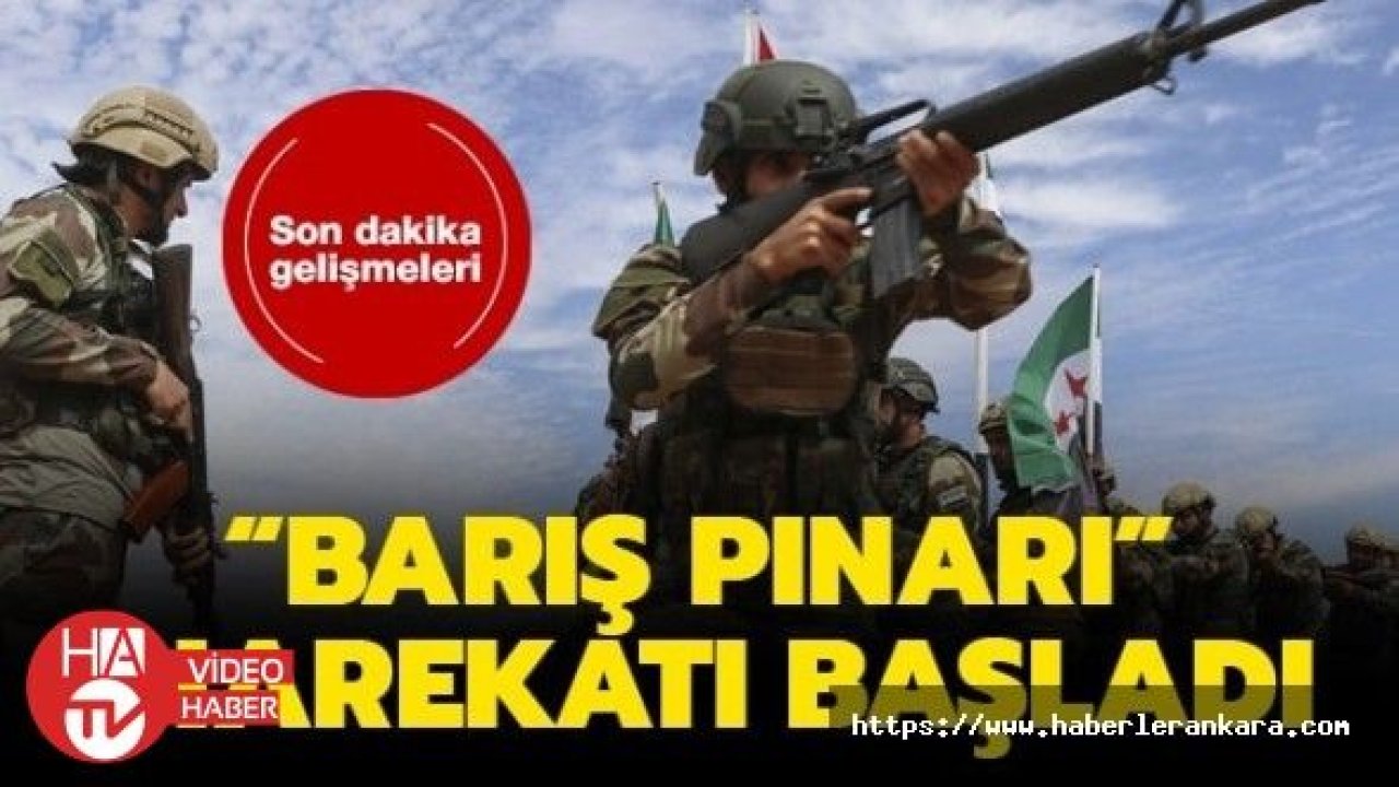 Milli Savunma Bakanlığı: “Barış Pınarı Harekatı saat 16.00'da başlamıştır“
