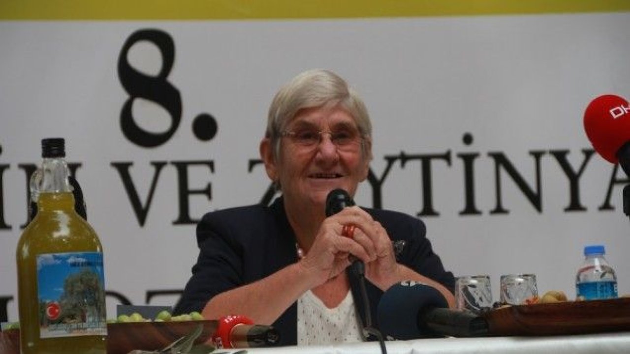 Canan Karatay: "Zeytinyağı kullanımı artarsa hiçbir hastalık kalmaz"