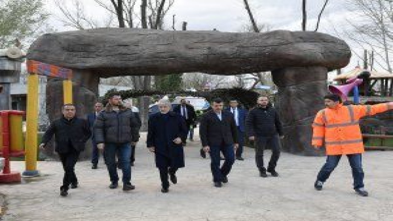 Ankara Büyükşehir Belediye Başkanı Doç. Dr. Mustafa Tuna, ANKAPARK’ın biran önce bitirilerek, hazır hale getirilmesi talimatını verdi