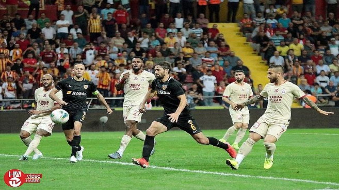 5 gol, 4 kırmızı kartlı maçın kazananı Galatasaray
