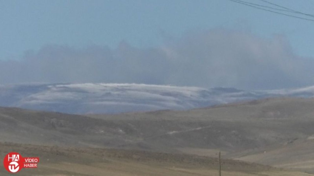 Kars’a mevsimin ilk karı düştü