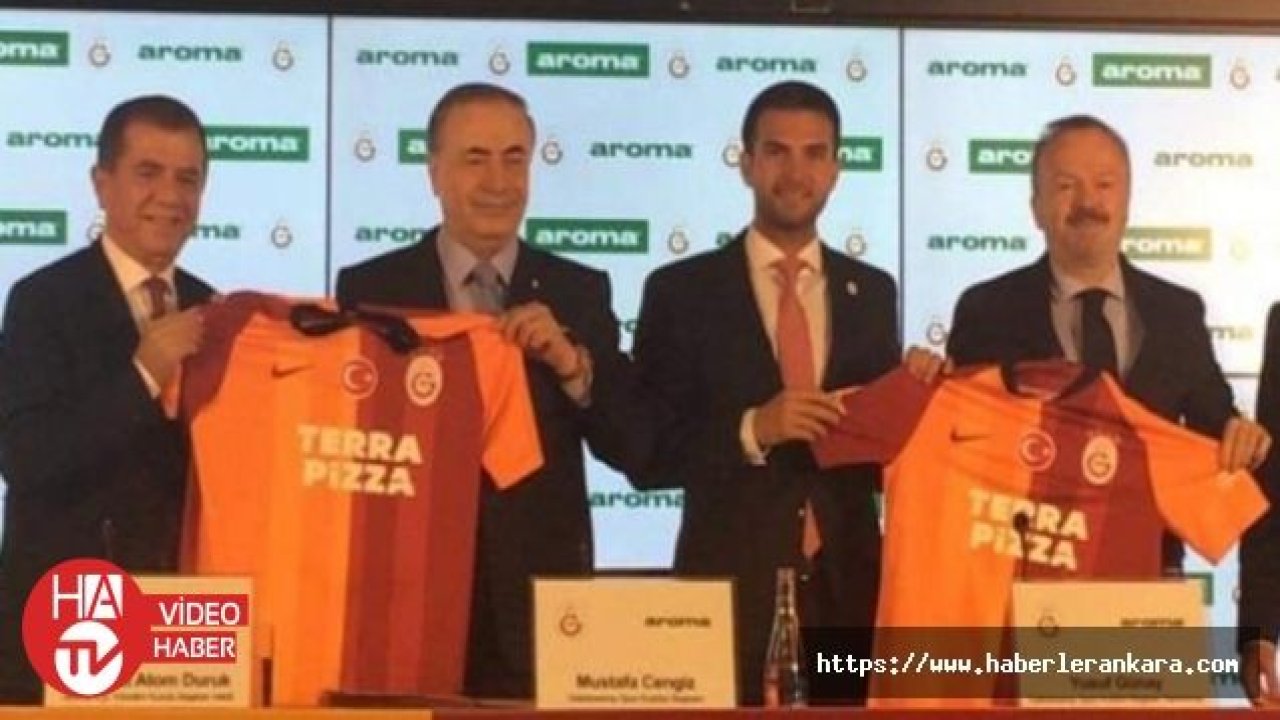 Galatasaray'ın yeni su sponsoru Aroma