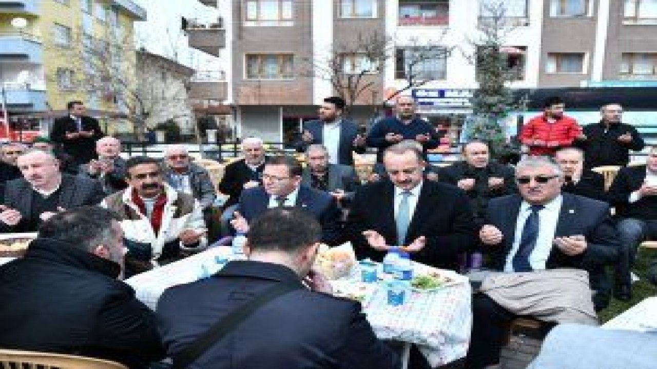 Mamak’ın Misket Mahallesi’nde Afrin’de şehit olan askerler için mevlit okutuldu