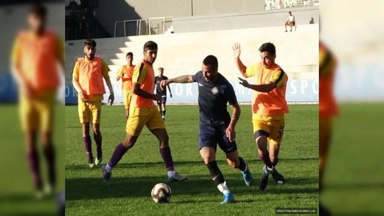 Osmanlıspor, U19 ile hazırlandı