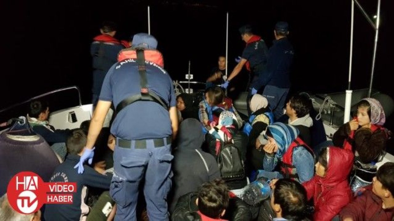 Didim’de 2 günde 128 düzensiz göçmen yakalandı