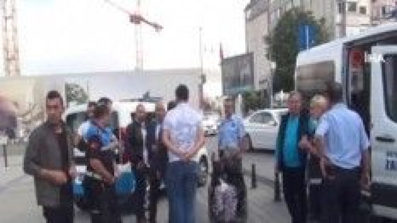 Taksim’de dilenci operasyonu
