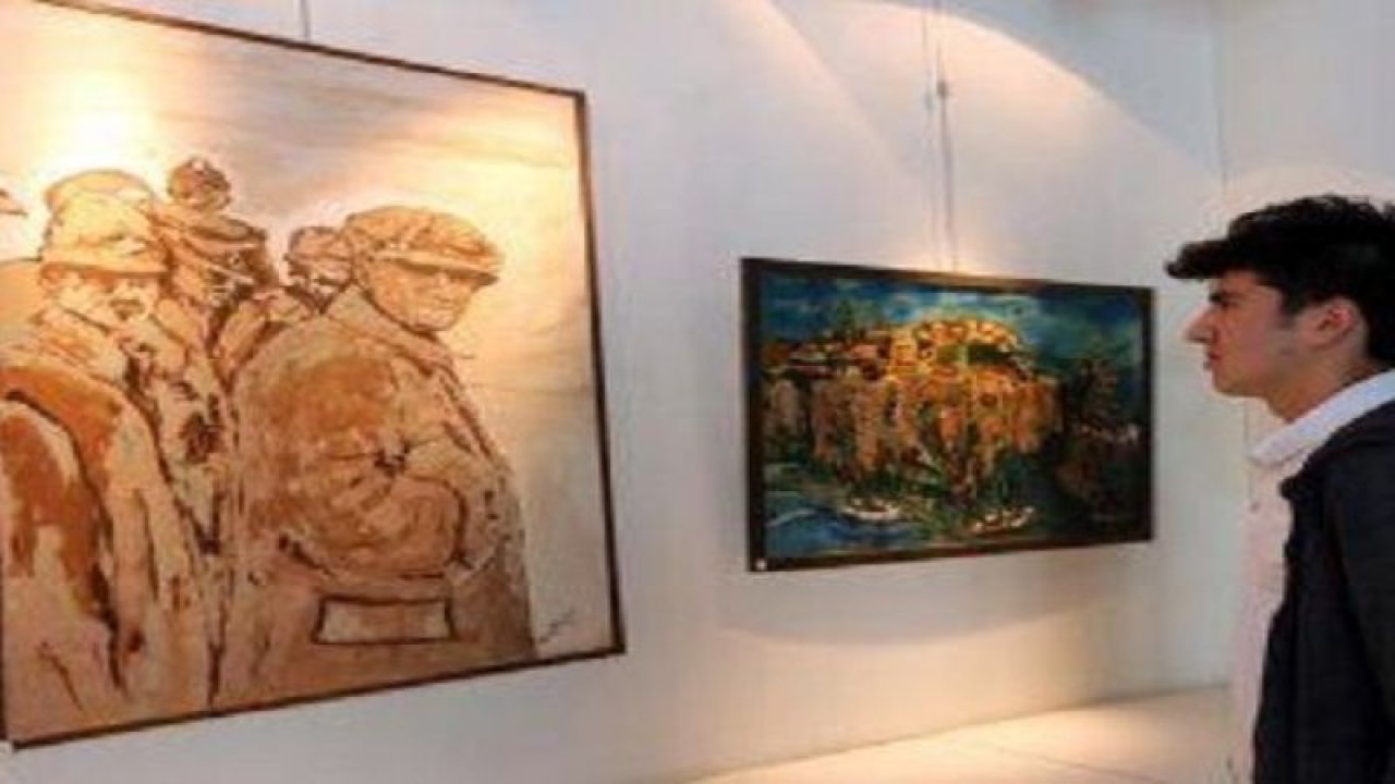 Tuncer Ertuğrul, Ankara’daki ilk sergisini Yenimahalle’de açtı