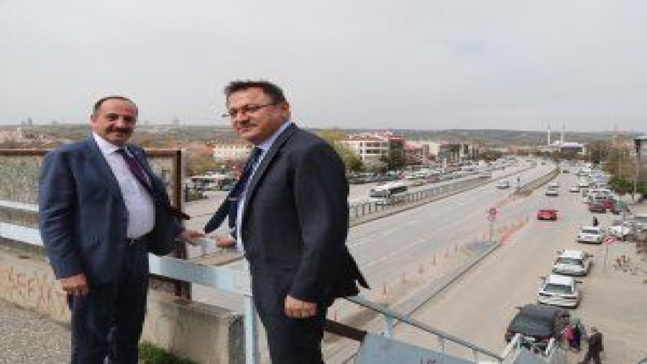 Konya Yolu’nun Alta Alınması Projesi’ne ilişkin olarak  istişare toplantısı yapıldı