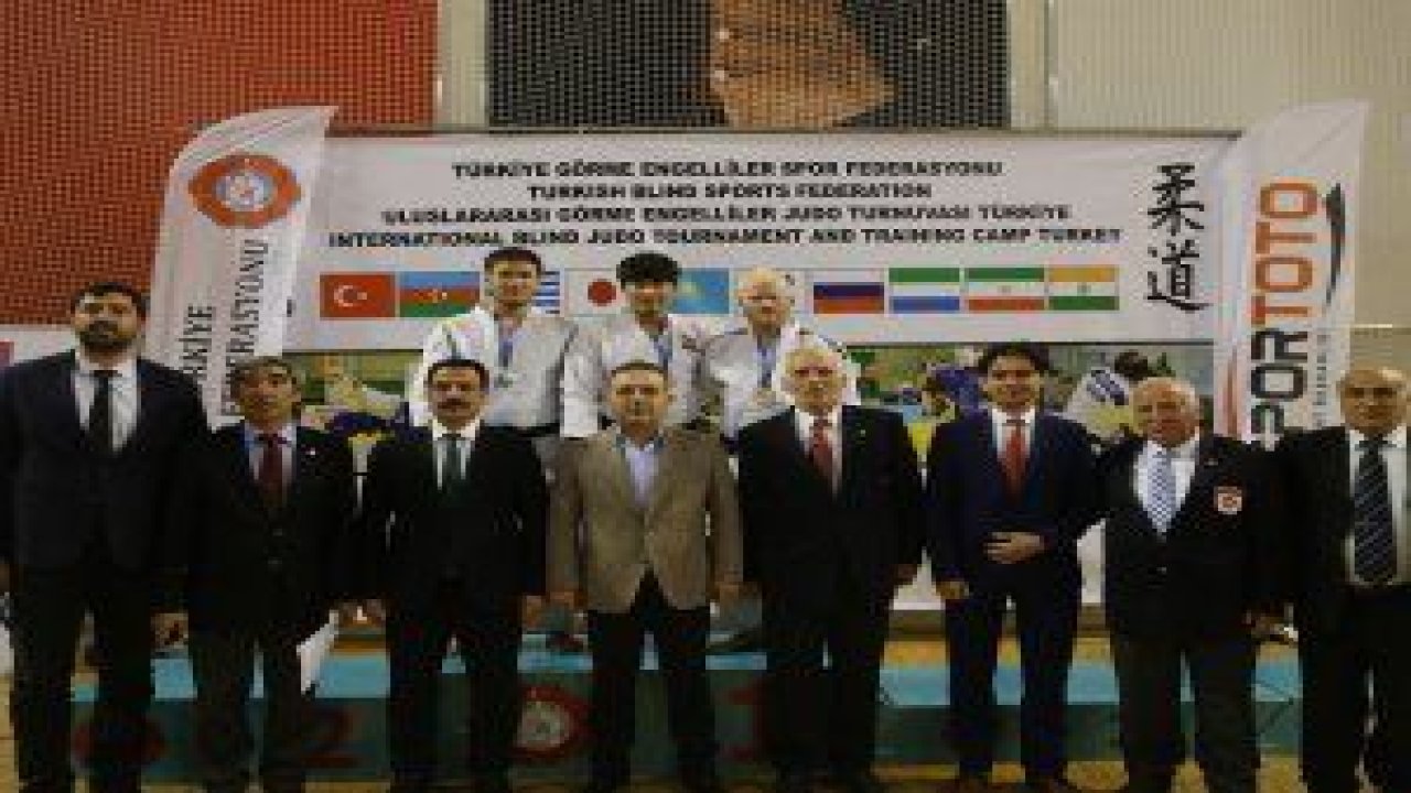​Uluslararası Görme Engelliler Judo Şampiyonası Sincan'da düzenlendi