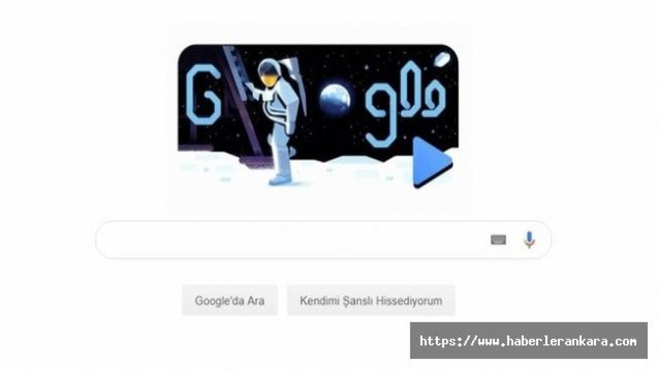 İnsanoğlunun Ay'a İnişinin 50. Yıl Dönümü Google'da Doodle Oldu! İşte Google’dan Apollo 11 Doodle Sürprizi!