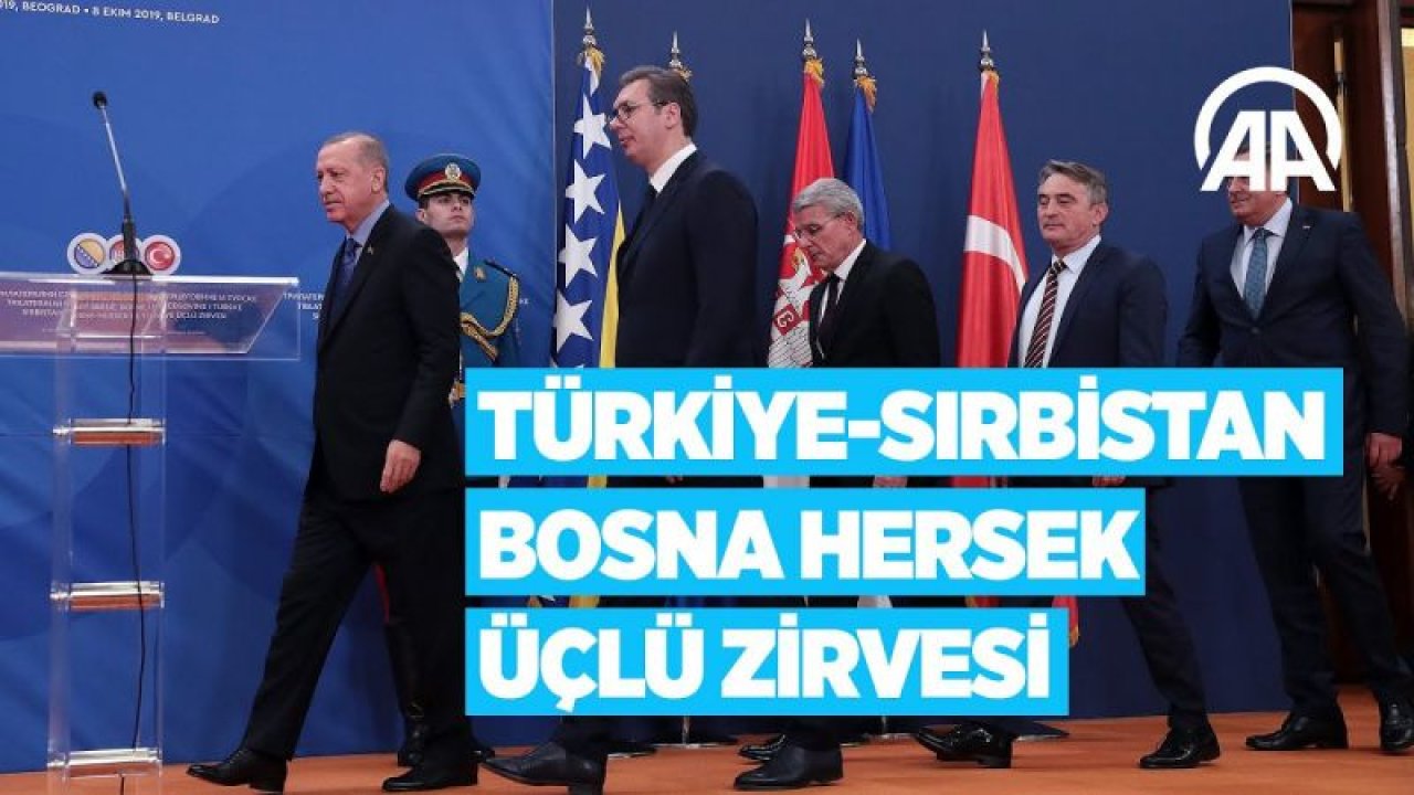 Türkiye-Sırbistan-Bosna Hersek Üçlü Zirvesi