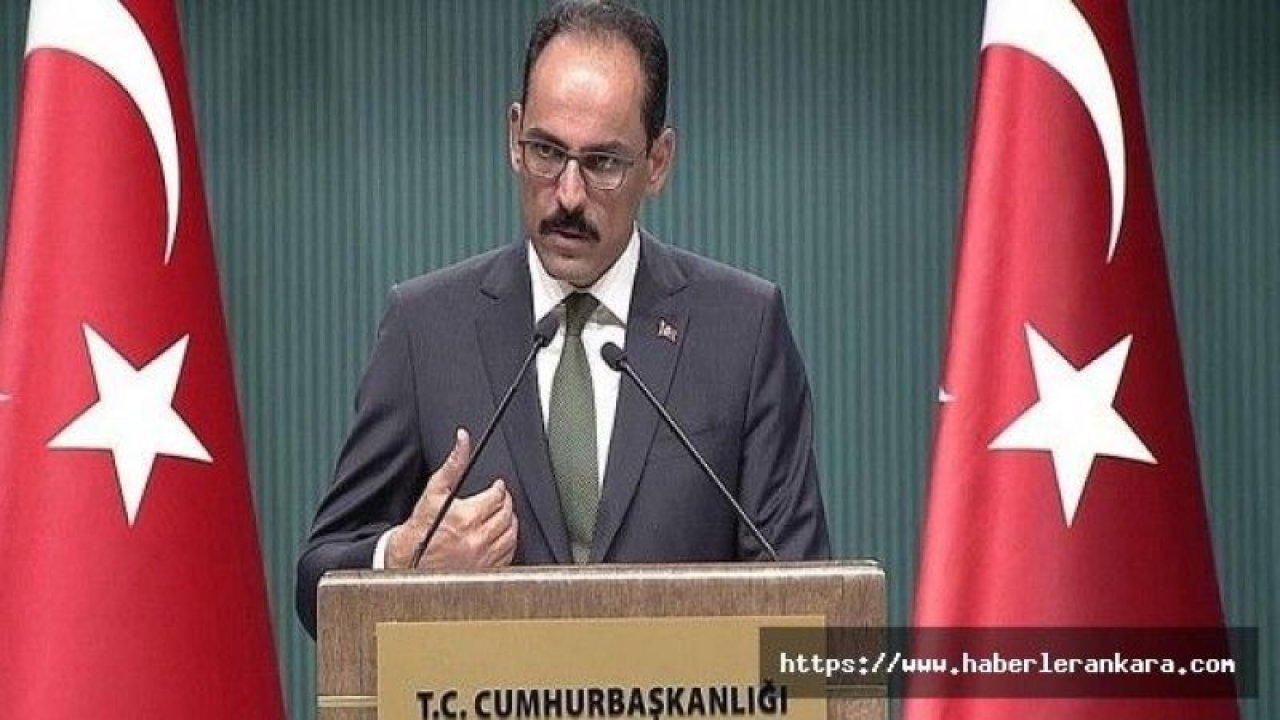 Cumhurbaşkanlığı Sözcüsü Kalın ABD Ulusal Güvenlik Danışmanı Bolton ile görüştü