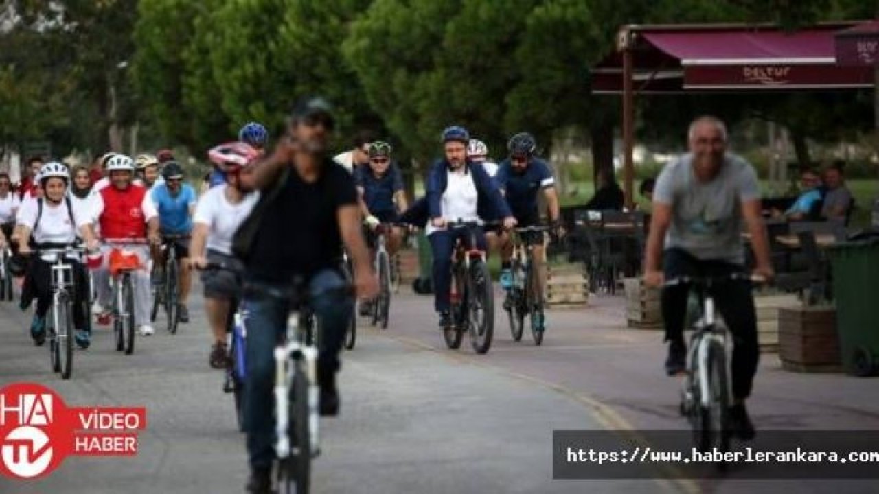 Bakan Kasapoğlu'ndan bisiklet turu