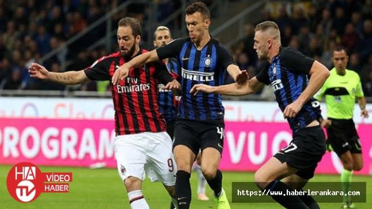 İtalya'da Milano derbisi Inter'in  oldu: 2-0