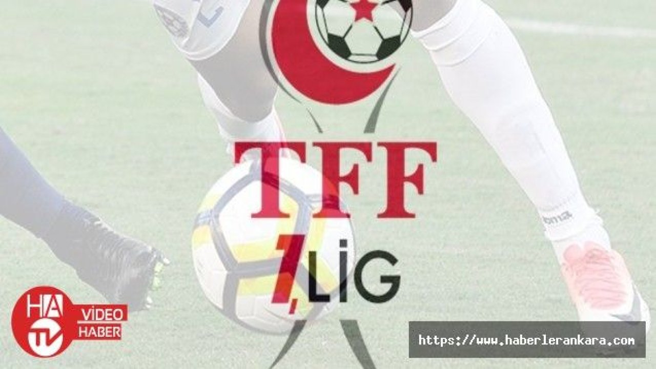 Futbol: TFF 1. Lig maç programı - Lig Fikstürü